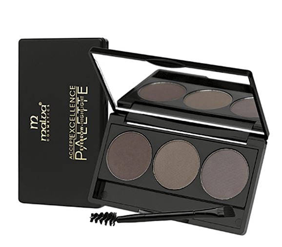 

Тени для бровей Malva Cosmetics Excellence Palette Eyebrow Highlight № 01