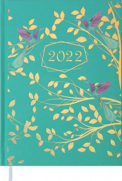 

Ежедневник датированный Buromax Colibri A5 на 336 страниц Бирюзовый (BM.2171-06)