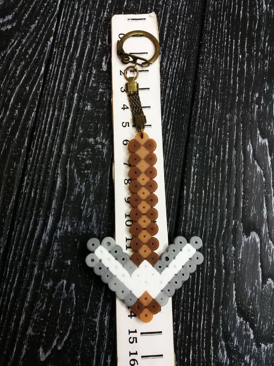 

Брелок серия Minecraft, Майнкрафт Кирка, Зелёный