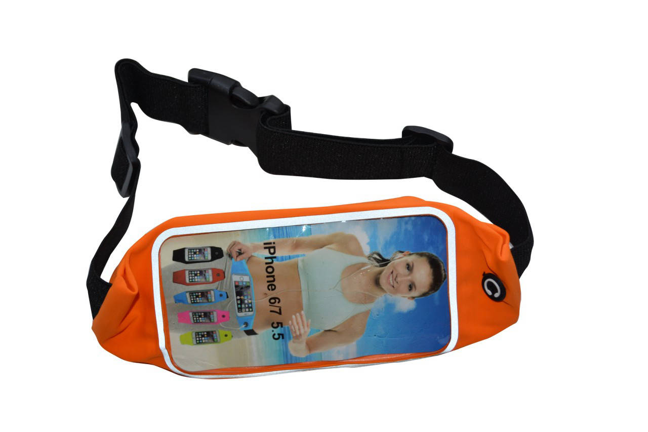

Универсальный чехол на пояс для смартфона оранжевый