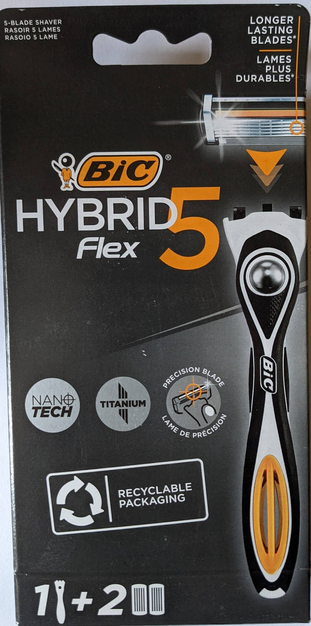

Бритва BIC Flex 5 Hybrid 2 катриджа