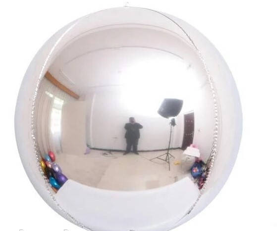 

Фольгированная сфера серебро 22" (55см) Китай