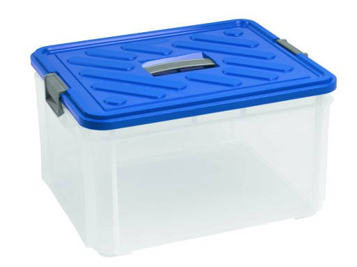 

Контейнер для хранения пластиковый с крышкой Curver (Курвер) 30 л (05000), Синий