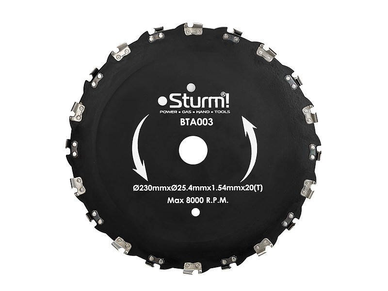 

Нож для мотокос Sturm BTA003, 230мм