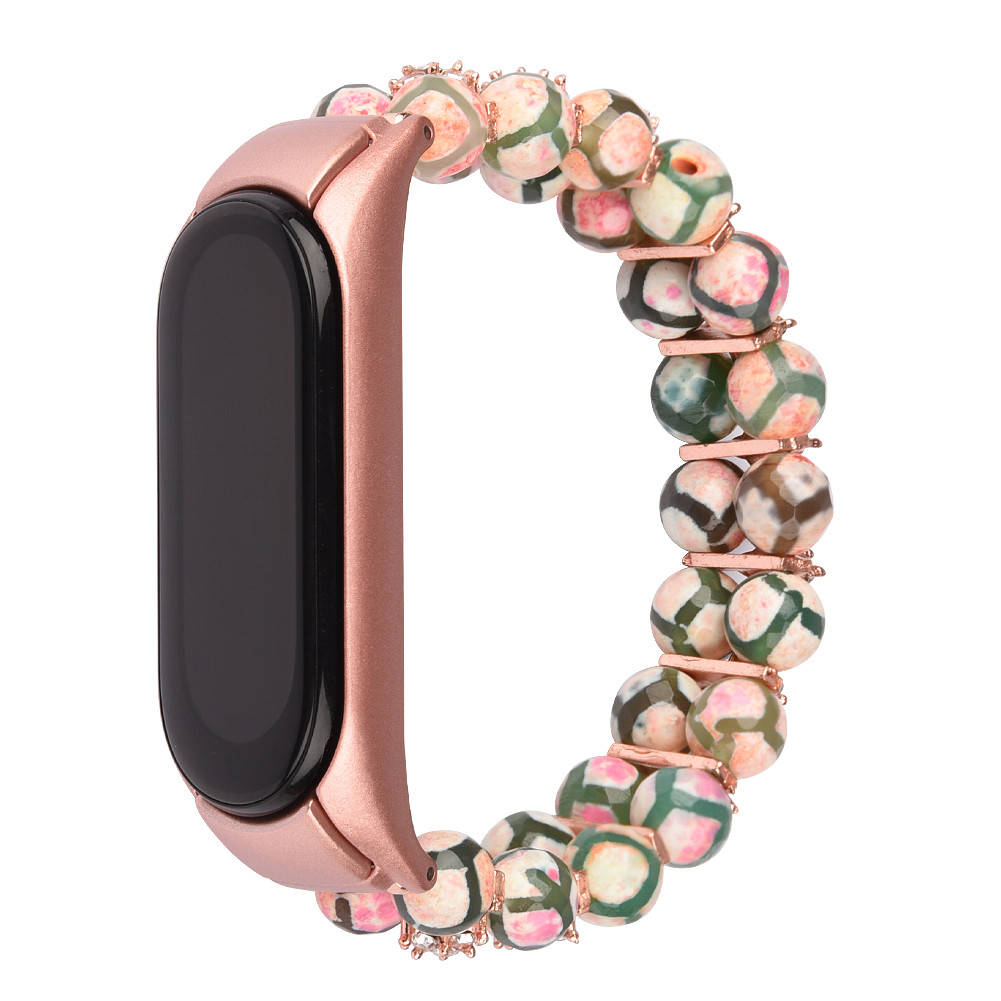 

Ремешок ХоКо Metal Premium Band для Xiaomi Mi Band 5/6 Jewerly Pink