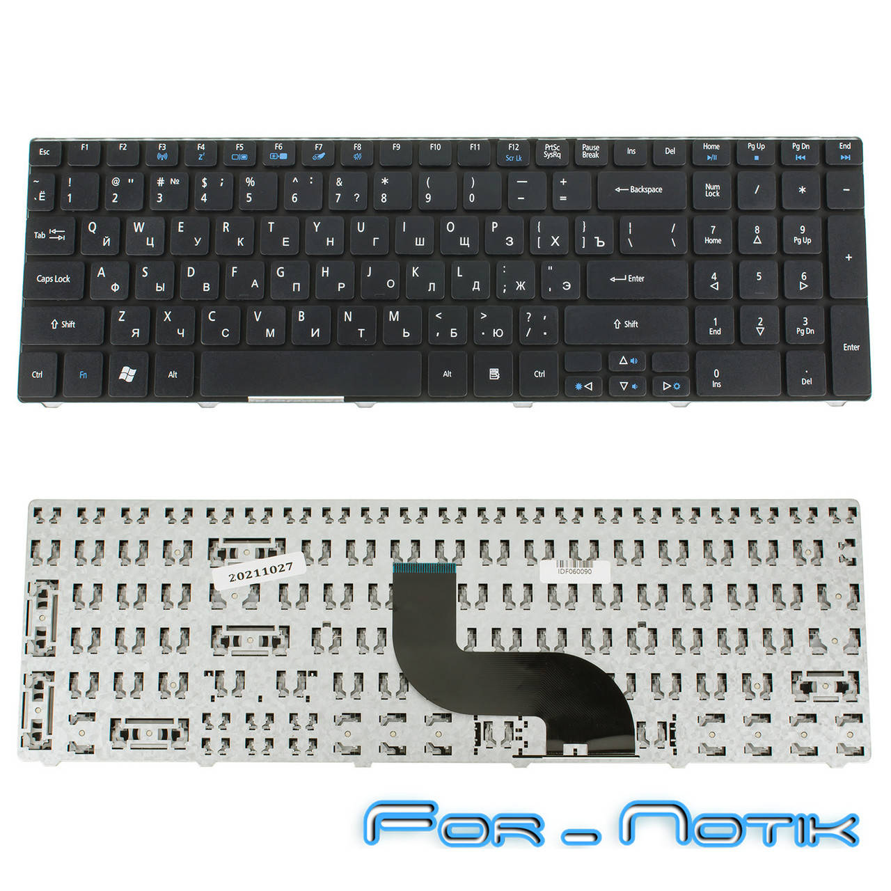 

Клавиатура Acer Aspire 7250G 7336 7340 7340G 7535 7535G 7540 7540G 7551 7551G 7552G 7560 7560G 7735 7735G