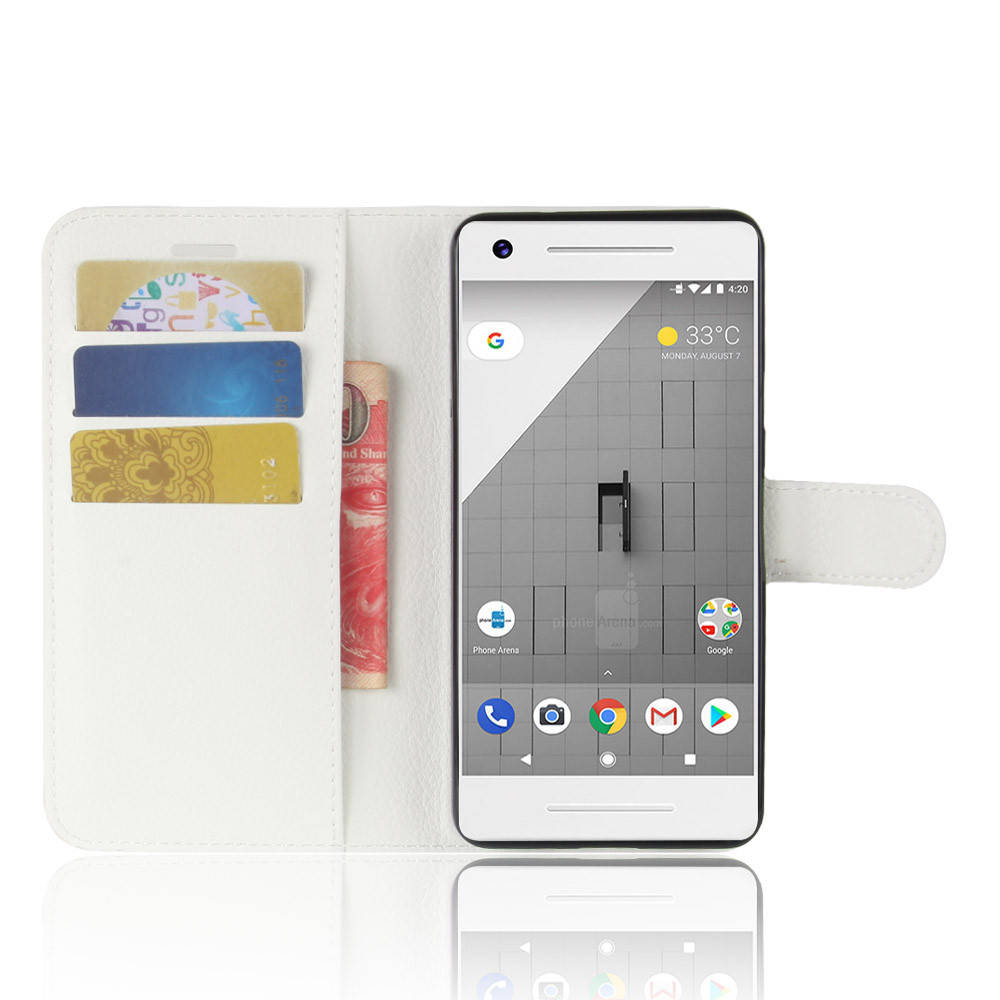 

Чехол книжка Lichee для Google Pixel 2 (9 цветов) белый