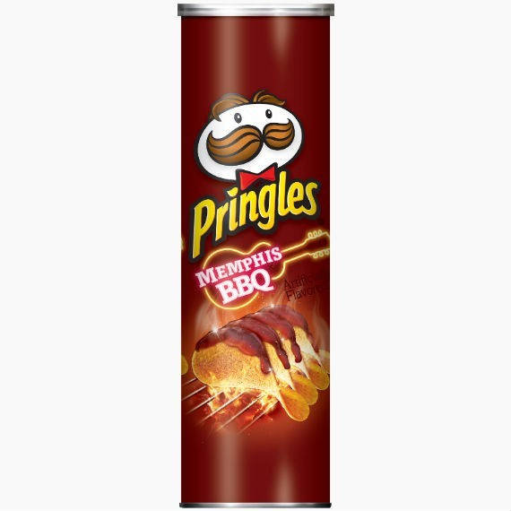 

Pringles Memphis BBQ 158g (Примятая упаковка)