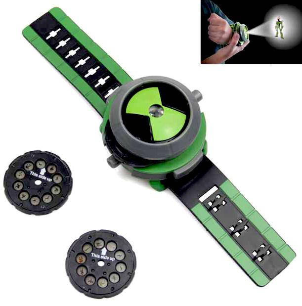 

Проекционные часы Бен Тен Омнитрикс - Ben10 Omnitrix illuminator, Bandai SKL14