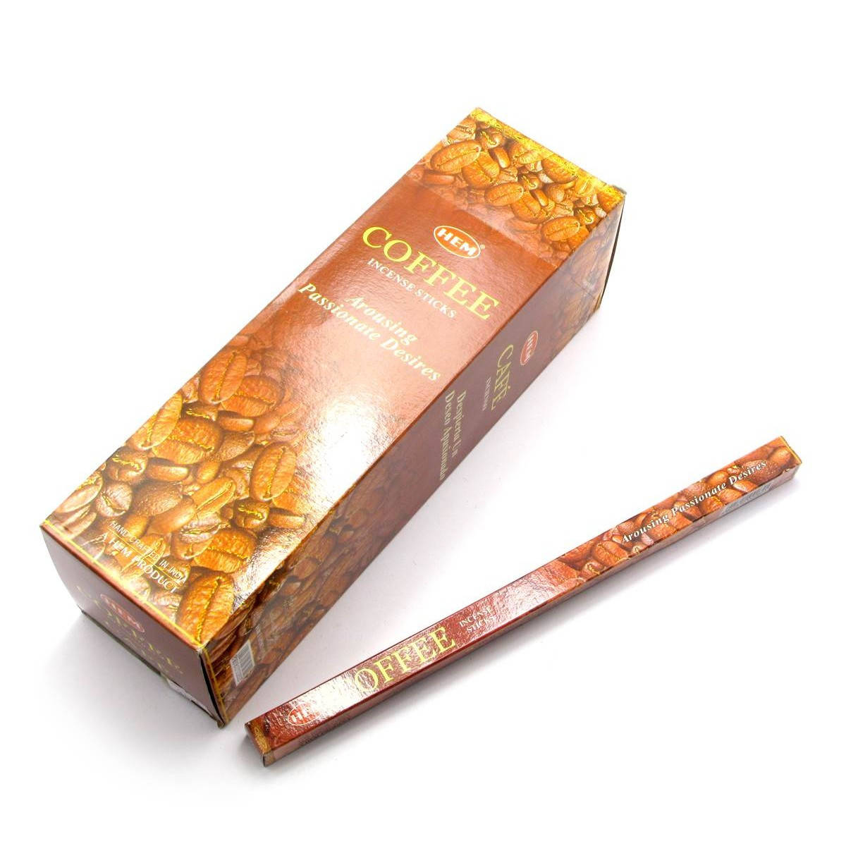 

Аромапалочки Coffee (Кофе)(Hem) квадрат 8 палочек благовоние