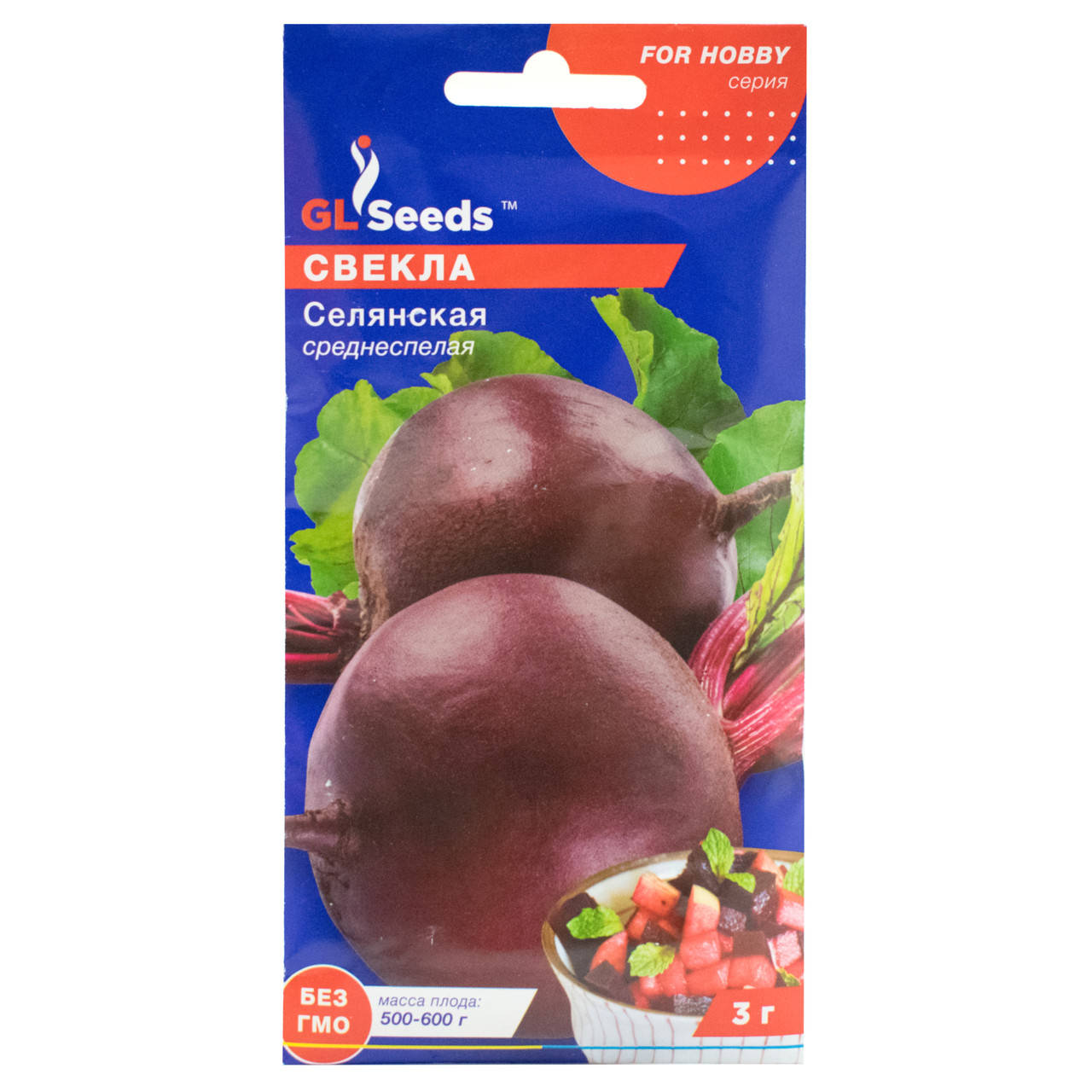 

Свекла Селянская 3 г Gl Seeds