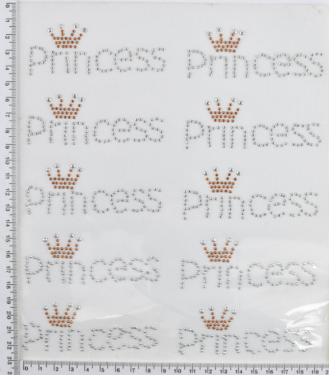 

Стразы с покрытием (PRINCESS-10) уп=2лист