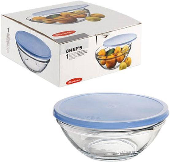 

Салатник Pasabahce Chefs с крышкой d23 см стекло (53583/К)