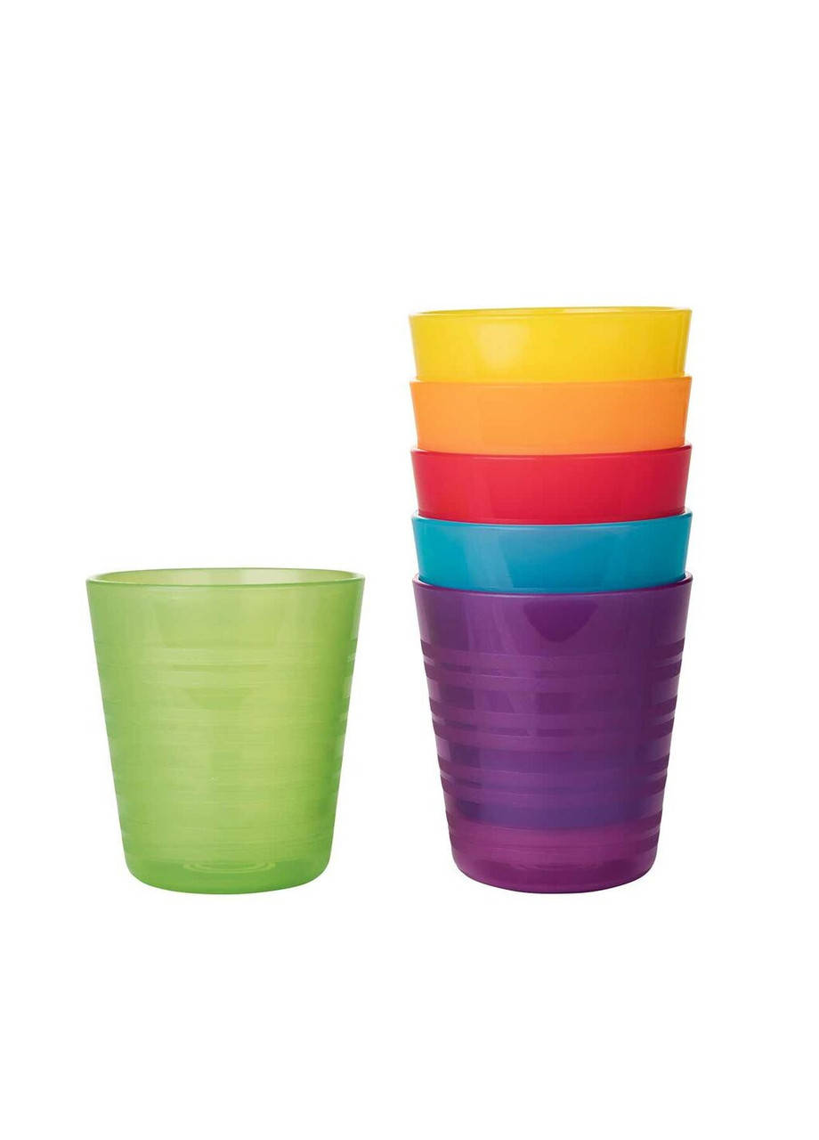 

Набор пластиковых стаканов для кемпинга 6 шт Ernesto - разноцветный LI-330164