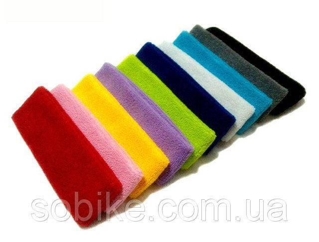 

Повязка на голову от пота спортивная махровая (8 ЦВЕТОВ) ЗЕЛЁНЫЙ