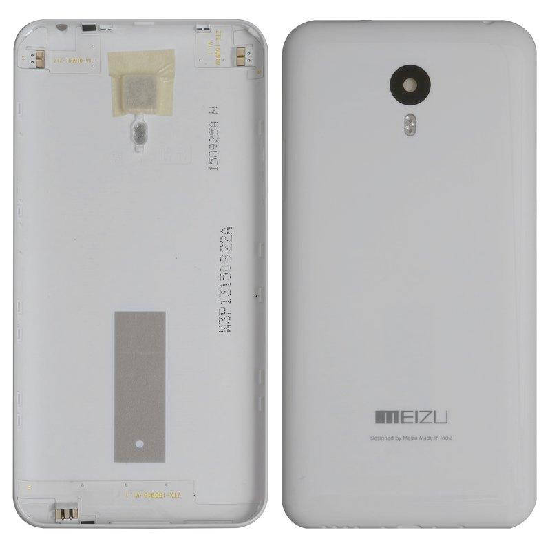 

Задня панель корпуса для Meizu M2 Note, біла, з боковою кнопкою