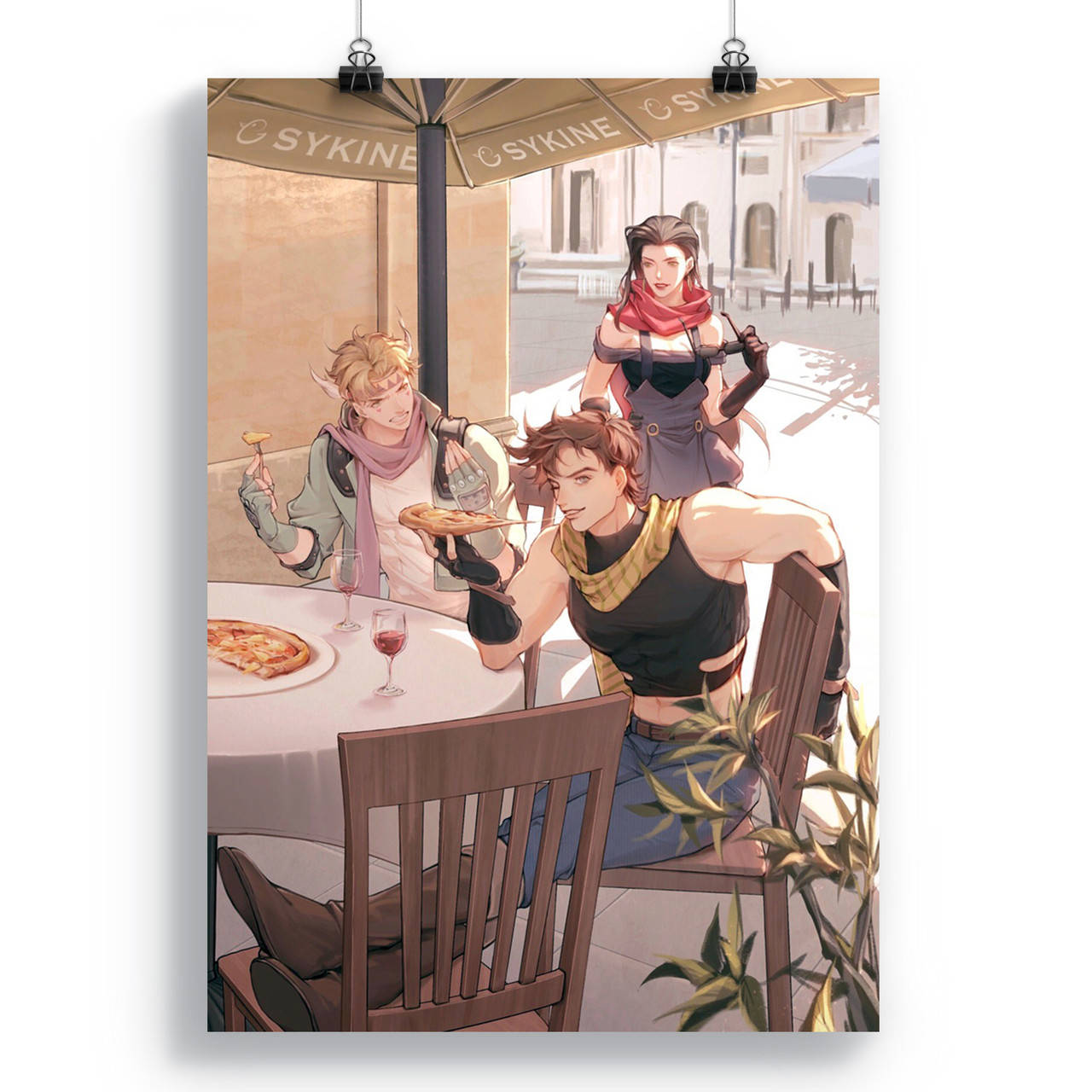 

Плакат Невероятное приключение ДжоДжо | JoJo's Bizarre Adventure 88