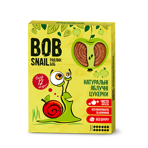 

Конфеты Равлик Боб Яблоко 120г