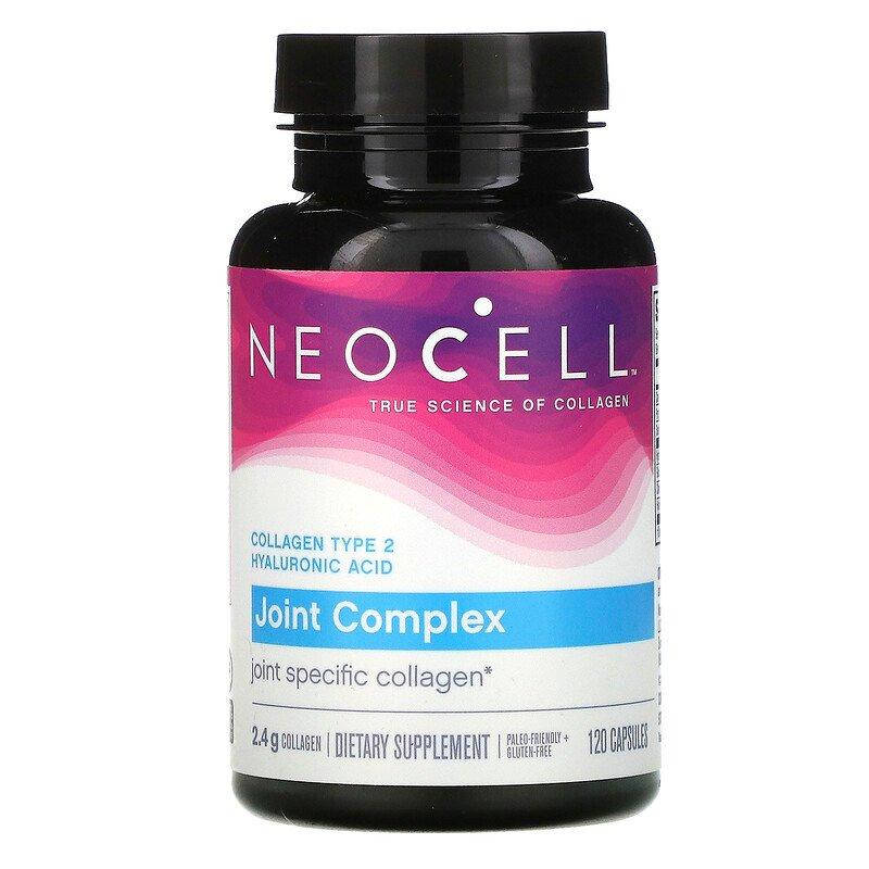 

Комплекс для суставов с коллагеном типа 2 "Joint Complet collagen type 2 hyaluronic acid" Neocell, 120 капсул
