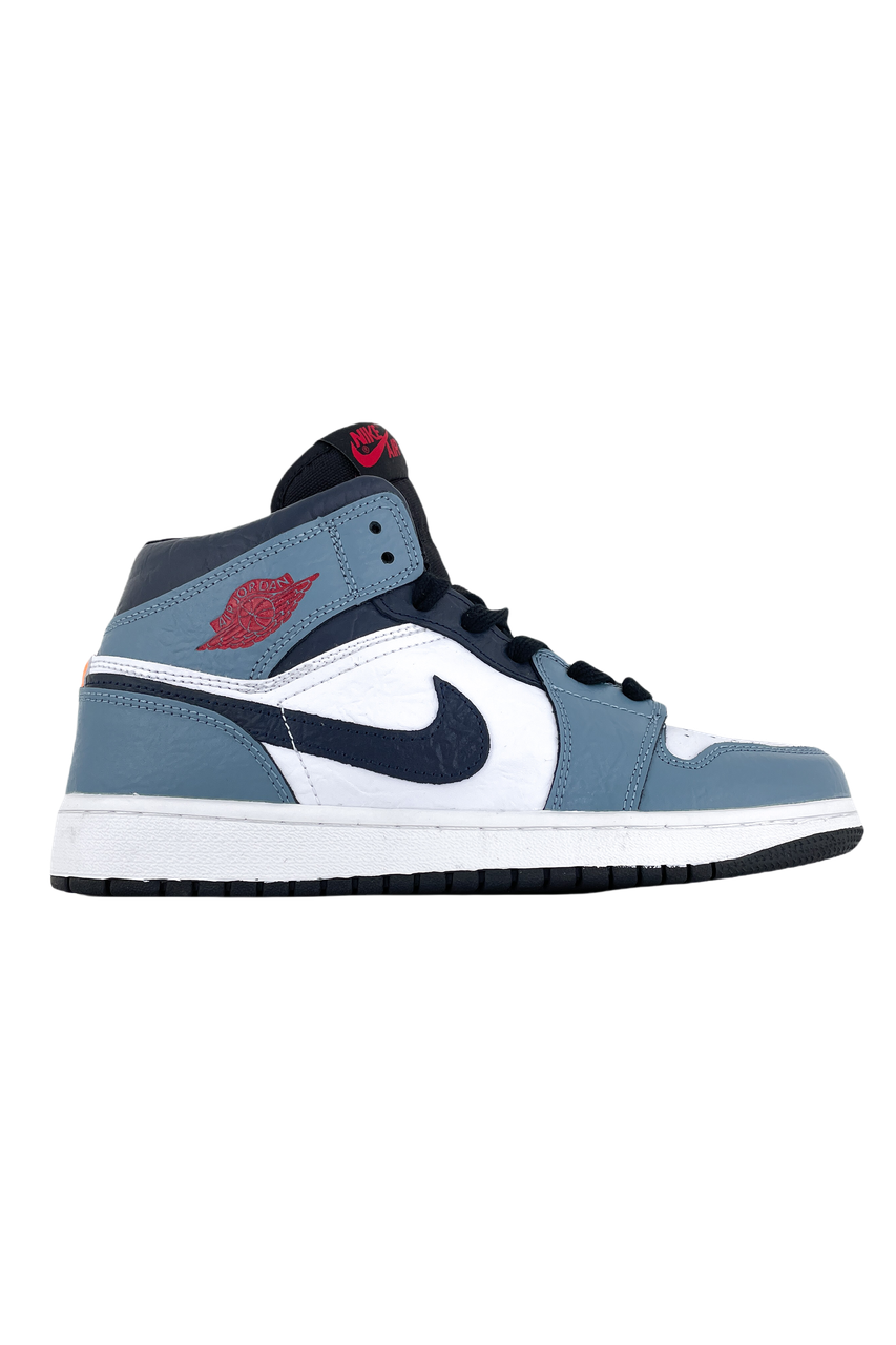 

Кроссовки женские Nike Air Jordan 1 Retro Paper Blue, Найк Аир Джордан, кожа, голубой, белый, жіночі кросівки 39