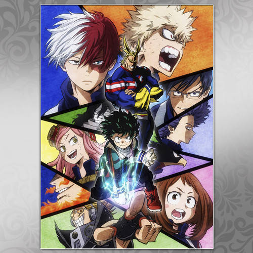 

Плакат Аниме Boku no Hero Academia