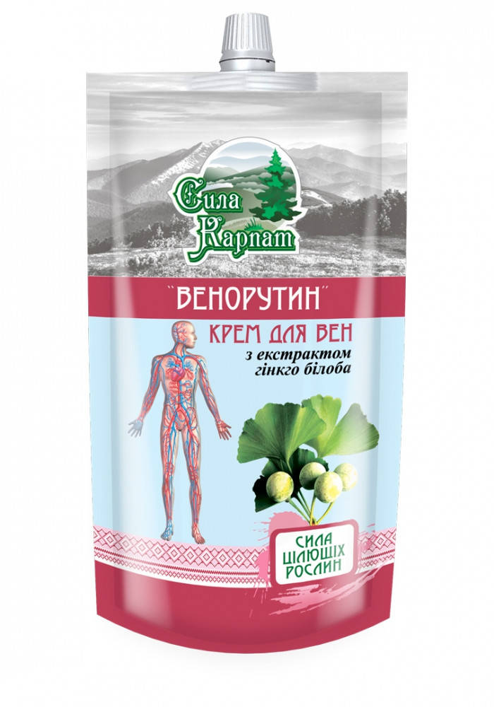 

Крем "Венорутин" Сила Карпат