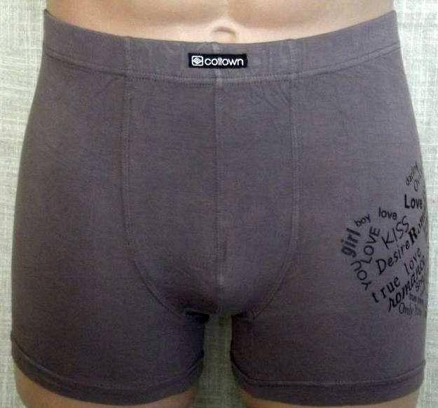 

Боксерки мужские шорты стрейч бамбук M, L, XL, XXL ПОЛЬША, Коричневый