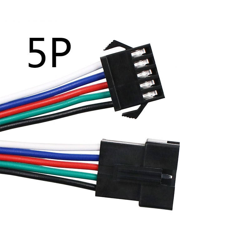 

Комплект JST Connector 5pin (2 jack) с кабелем папа + мама