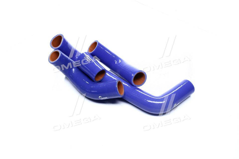 

Патрубки радиатора ваз 2101 силиконовые (с медным радиатором) комплект 4 шт. Производитель Tempest, Тайвань