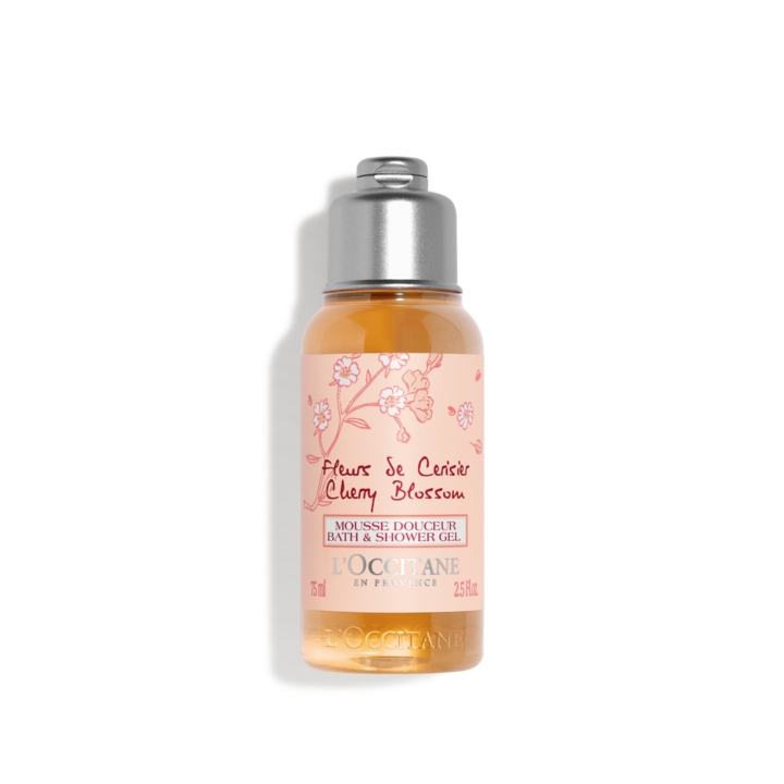 

Парфюмированный гель-пена для душа и ванны Вишнёвый Цвет L'Occitane, 75 ml