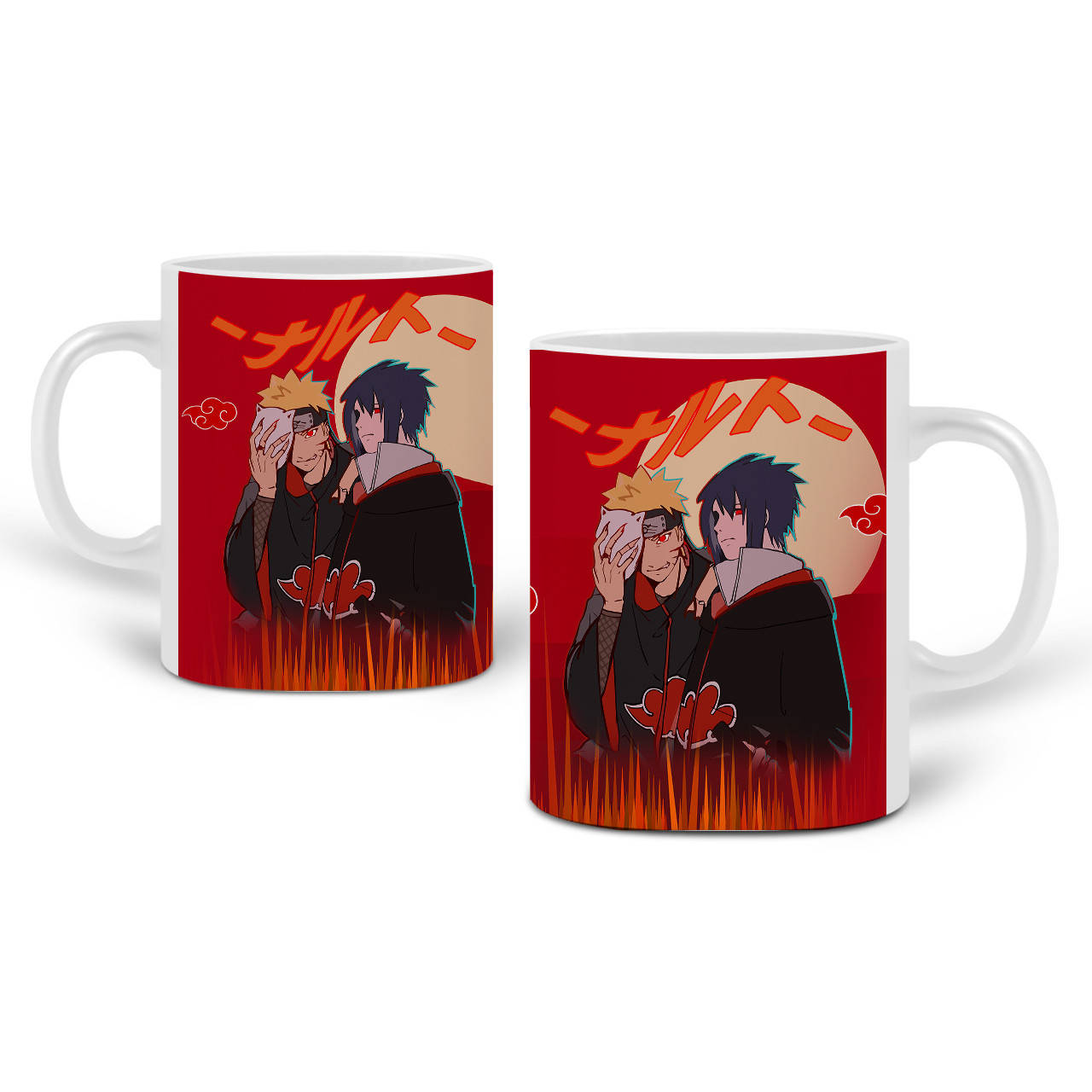 

Кружка Наруто Узумаки и Саске Учиха (Naruto Uzumaki and Sasuke Uchiha) 330 мл Чашка Керамическая (20259-2815), Белый