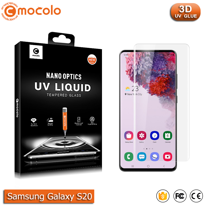 

Защитное стекло Mocolo Samsung Galaxy S20 Nano Optics UV Liquid Tempered Glass 3D (Clear)