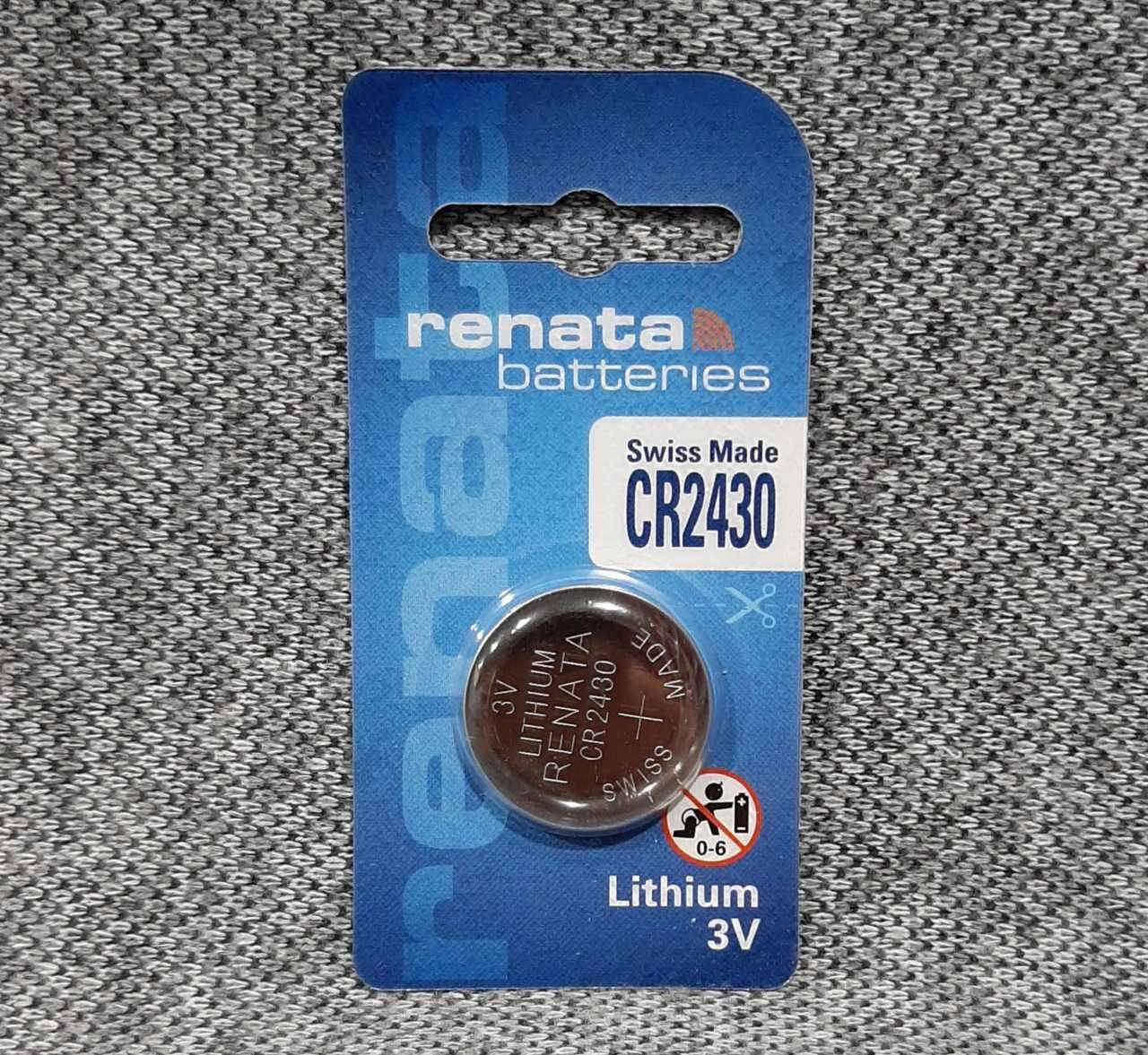

Батарейки Renata CR2430