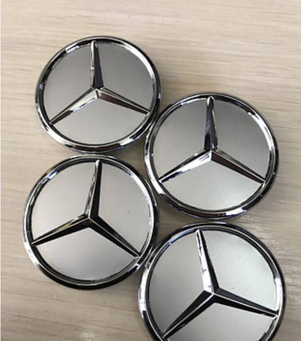 

Колпачки в диски Mercedes, Заглушки для дисков Мерседес 75/70мм