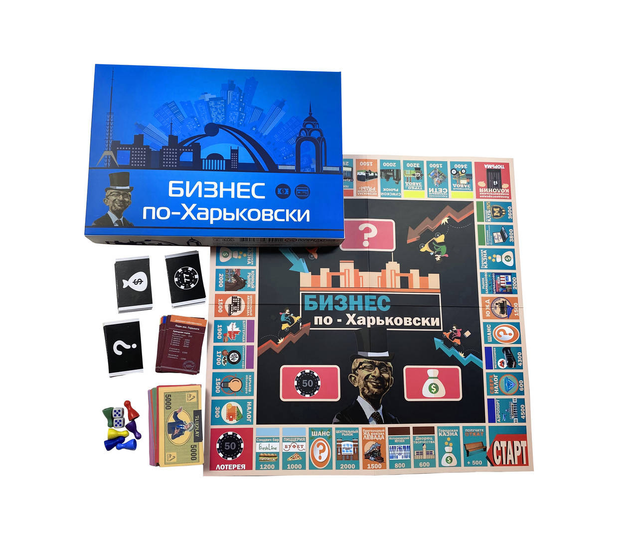 

Настольная игра Flixplay "Бизнес по Харьковски"
