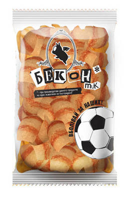 

Снек Беконтик со вкусом бекона 100г.