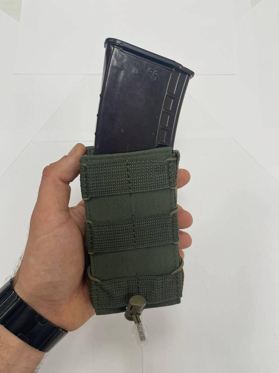 

Подсумок для магазина АК цвет Хаки