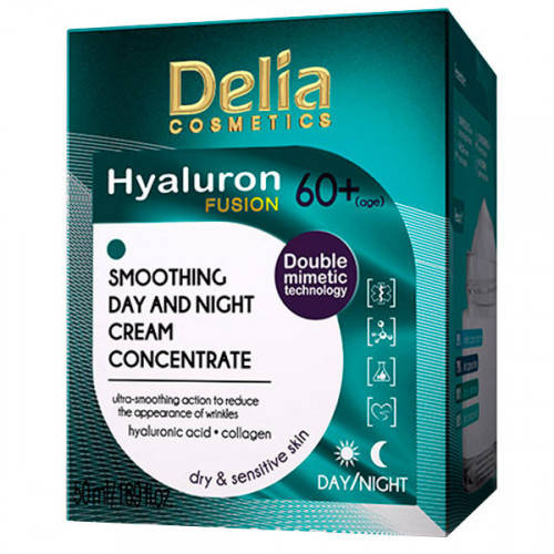 

HYALURON FUSION 60+ Крем-концентрат для лица разглаживающий. День/ночь, 50 мл