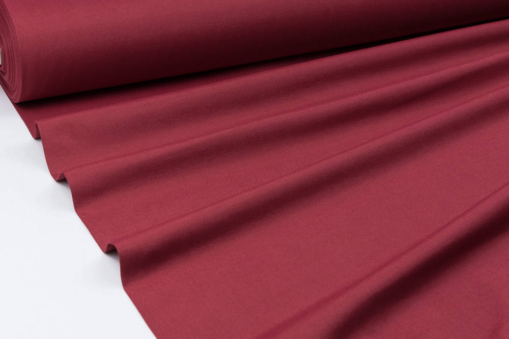 

Однотонная ткань Duck бордового цвета, Бордовый