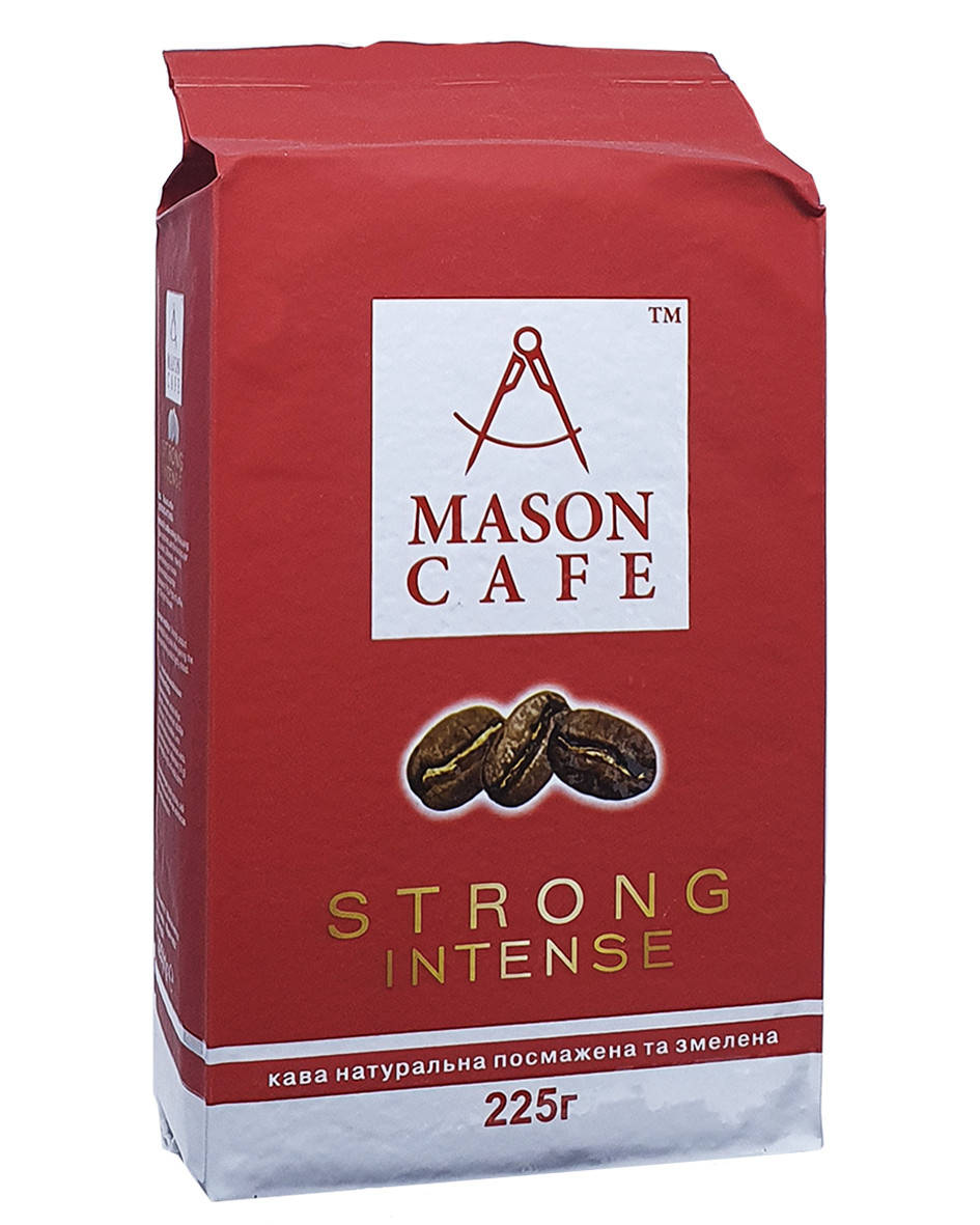 

Кава мелена Mason cafe Strong intense 225 г (52378)