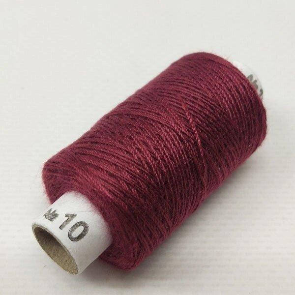 

Нитки джинсовые, высокой прочности 10, бордовые col.012