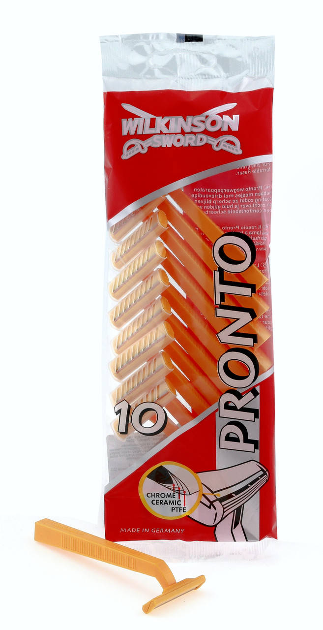 

Набір одноразових станків для гоління Wilkinson Sword "Pronto" -10шт