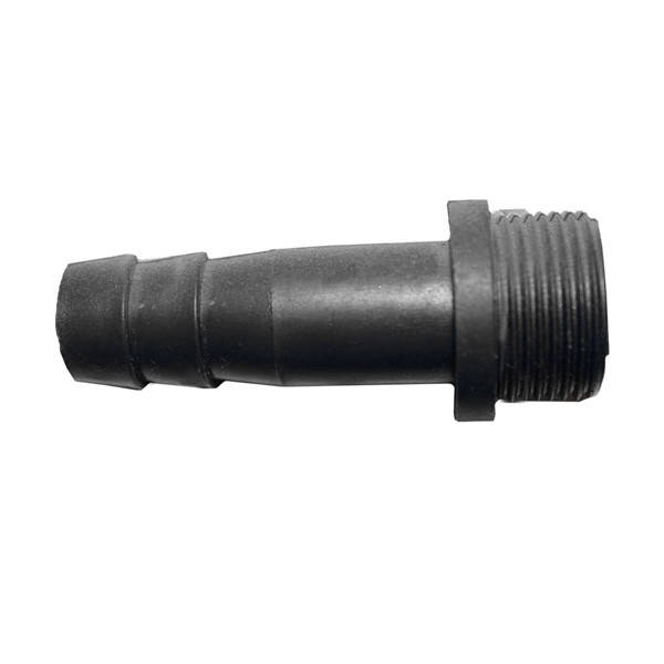 

Штуцер пластиковый для шланга 3/4, резьба трубная наружная 3/4