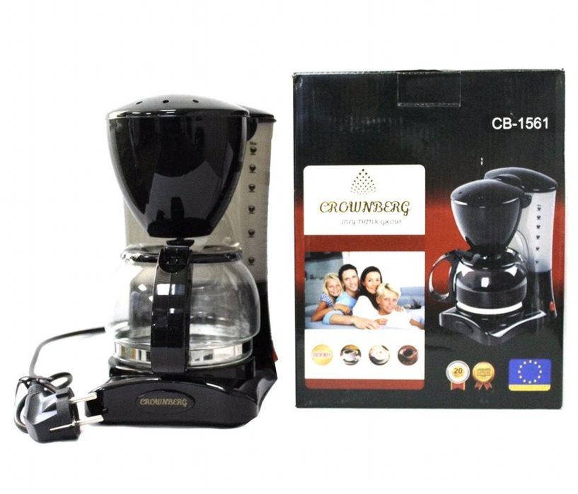 

Кофеварка капельная Crownberg CB-1561 / 800 Вт