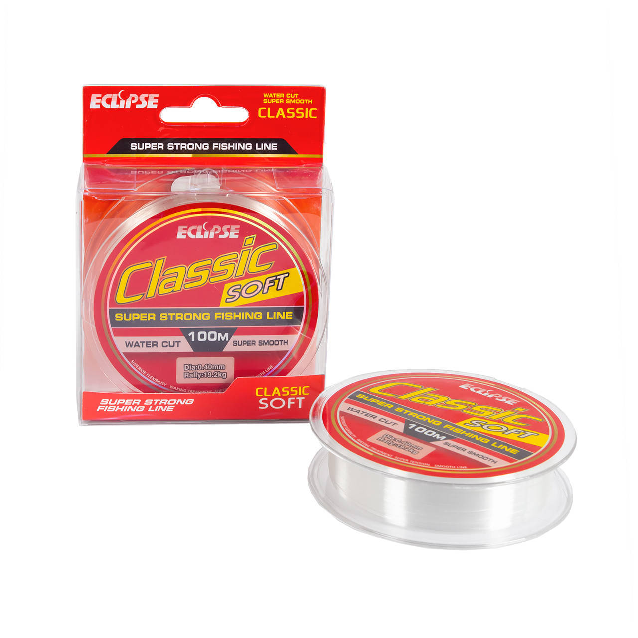 

Леска Еclipse Classic Soft 100 м 0.20, Белый