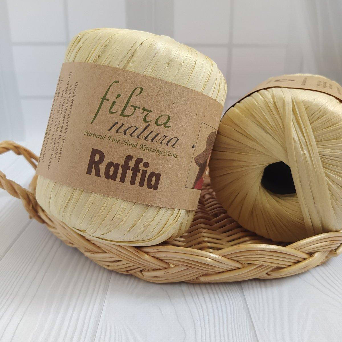 

Raffia fibra natura №116-02 (молоко)