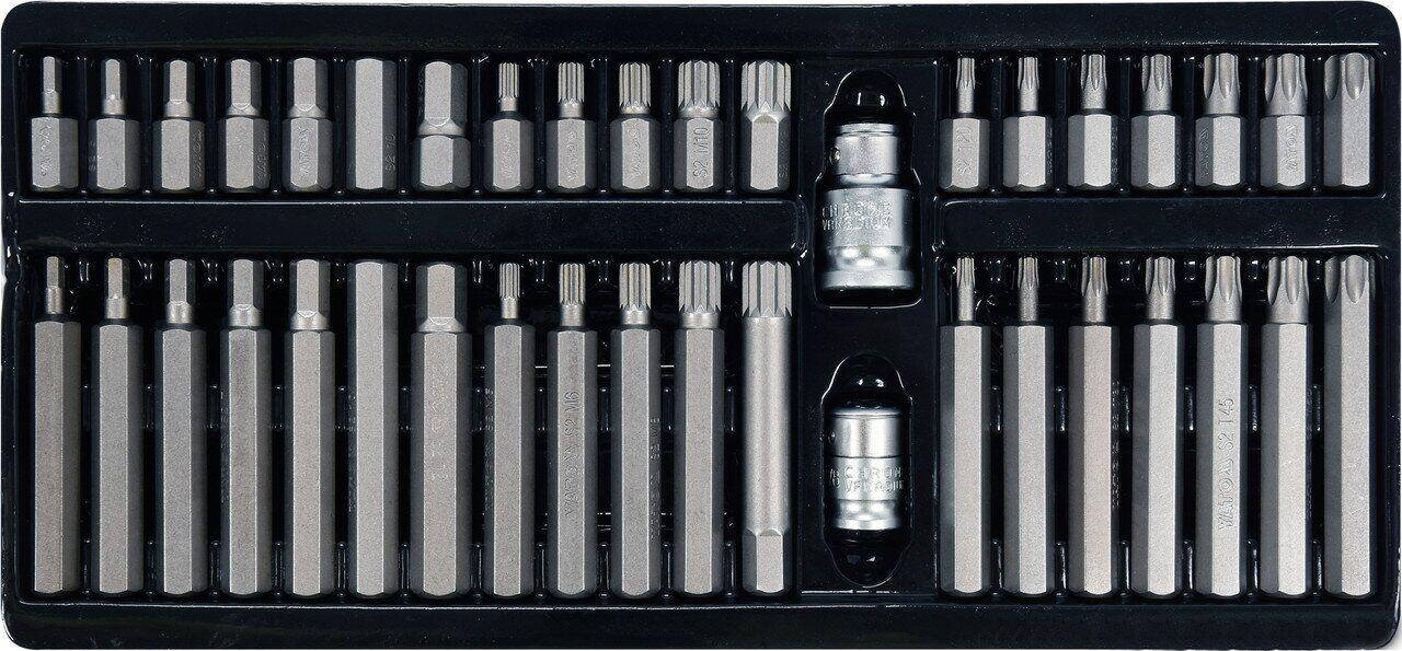 

Набор профессиональных бит Torx, Spline, Нех YATO YT-0400