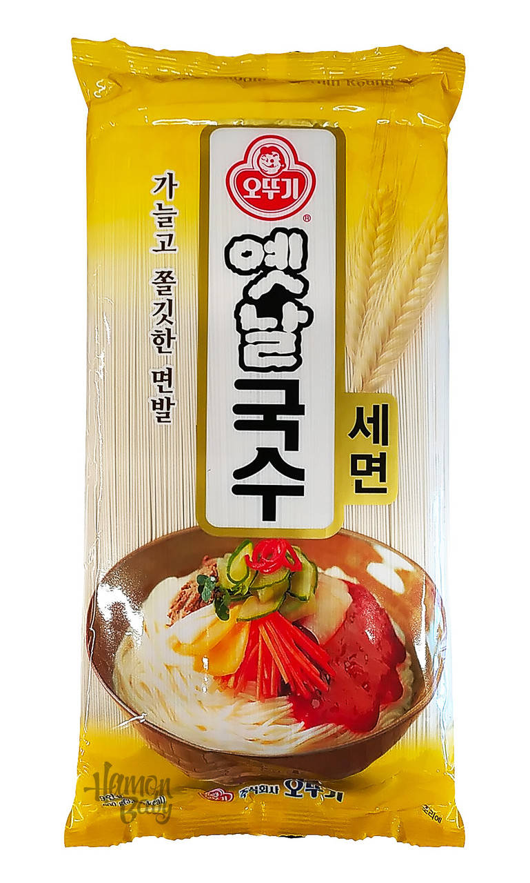 

Лапша пшеничная Somen, тонкая, 900 г, ТМ Ottogi, Южная Корея