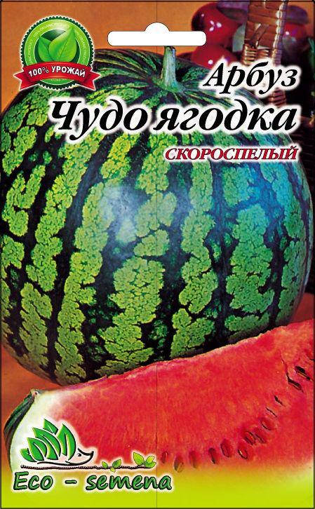 

Eco-semena. Семена Арбуз Чудо Ягодка, 5 г