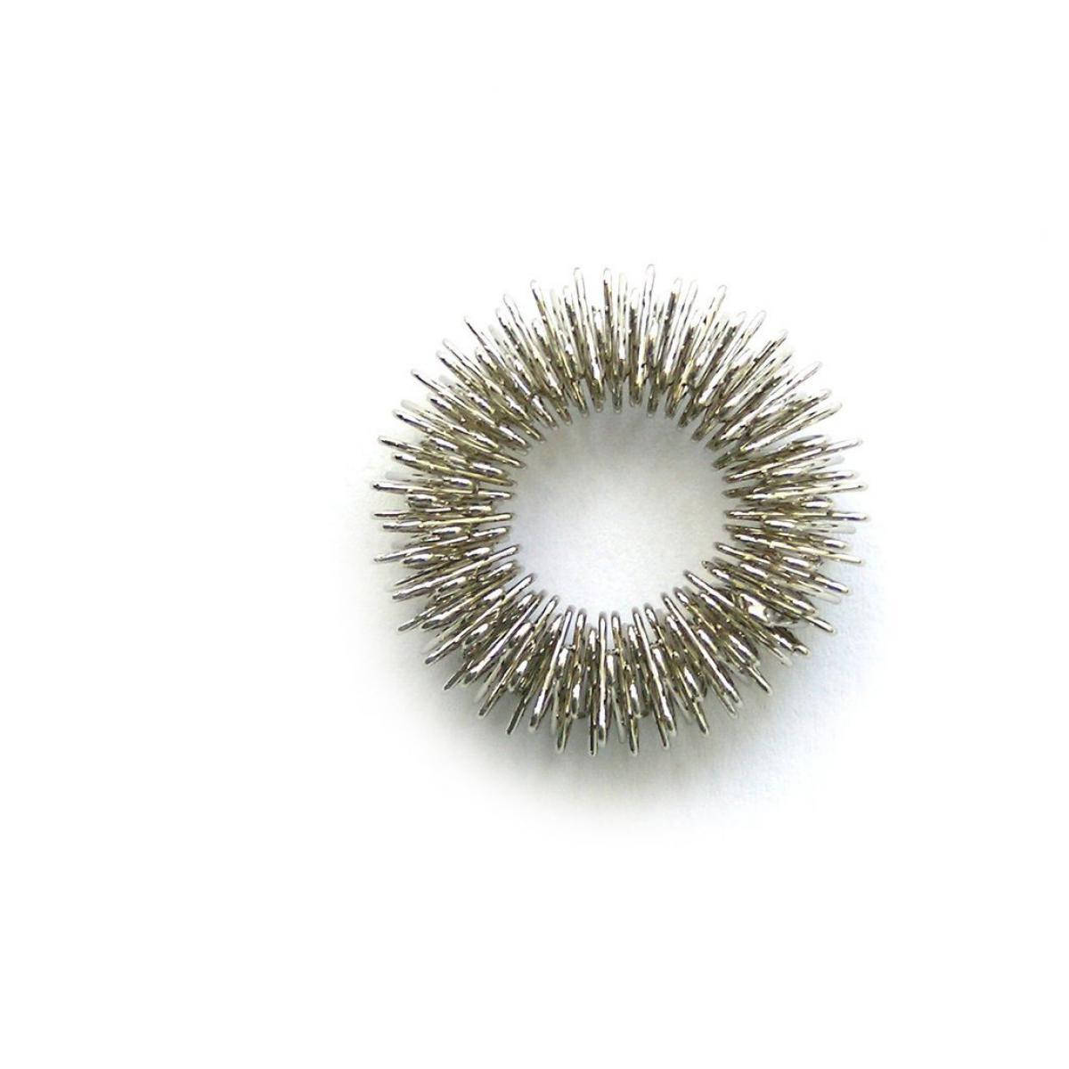 

Массажер пружинный №2, кольцо на палец среднее, су-джок 32 мм